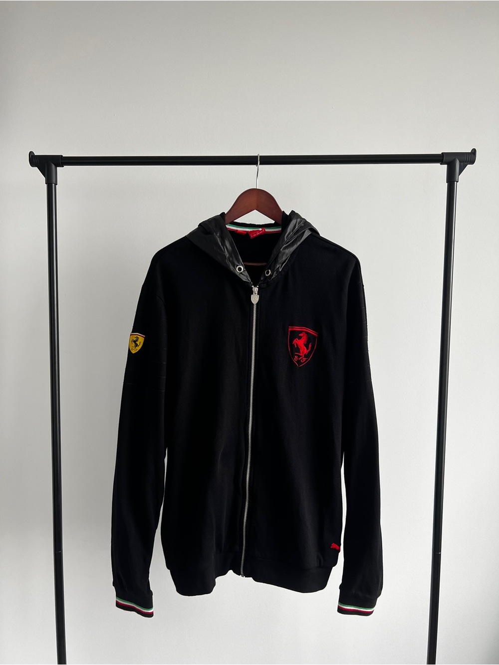 Puma Ferrari Jacket Black F1 Authentic